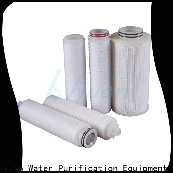 Lvyuan membrane pleated water filters manufacturer for liquids sterile filtration