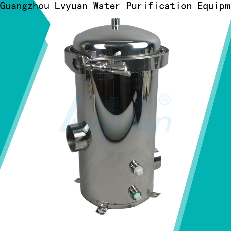 Lvyuan stainless filter housing housing for food and beverage