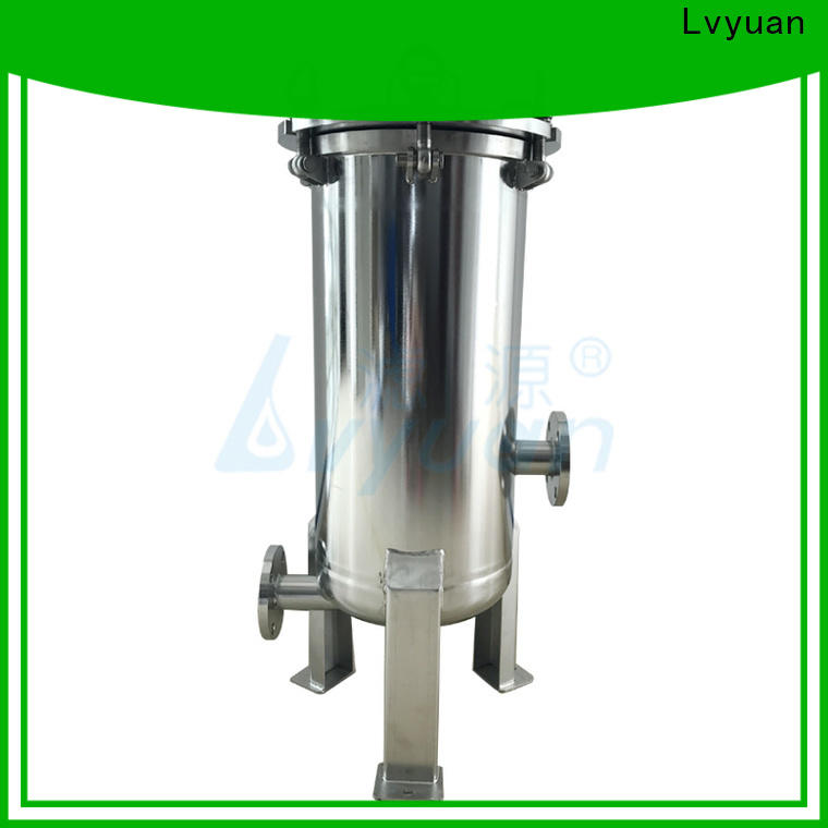 Lvyuan stainless steel cartridge filter housing manufacturer for food and beverage