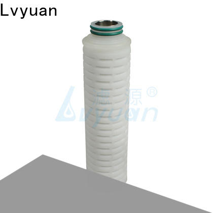 Lvyuan pleated filter cartridge suppliers replacement for organic solvents