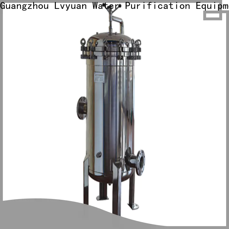 Lvyuan ss bag filter housing rod for sea water treatment