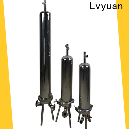 Lvyuan ss bag filter housing rod for food and beverage