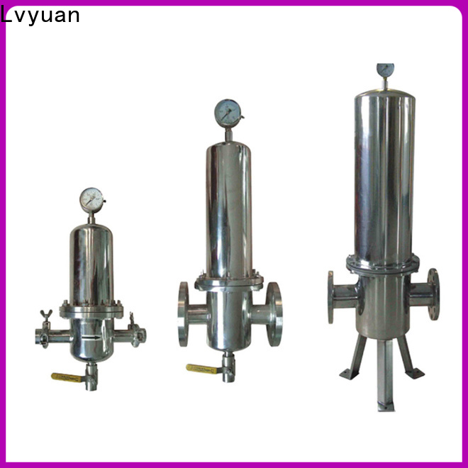 Lvyuan stainless steel water filter housing with core for oil fuel