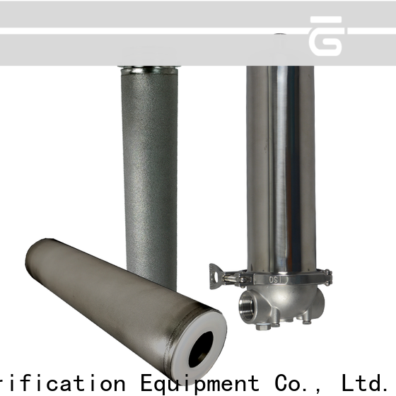 titanium stainless steel filter housing manufacturers rod for sea water treatment