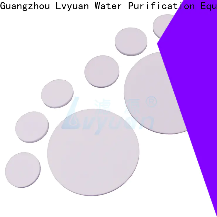 Lvyuan sintered filter suppliers supplier for food and beverage