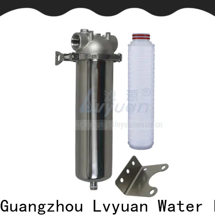 Lvyuan stainless steel bag filter housing with core for industry