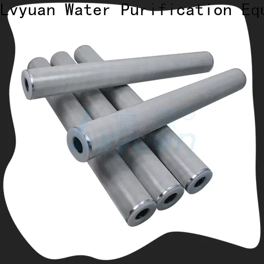 Lvyuan titanium sintered stainless steel filter supplier for sea water desalination