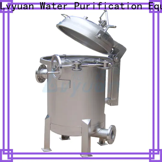 Lvyuan ss bag filter housing with core for sea water treatment