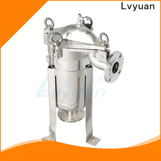 Lvyuan porous stainless water filter housing with core for sea water treatment
