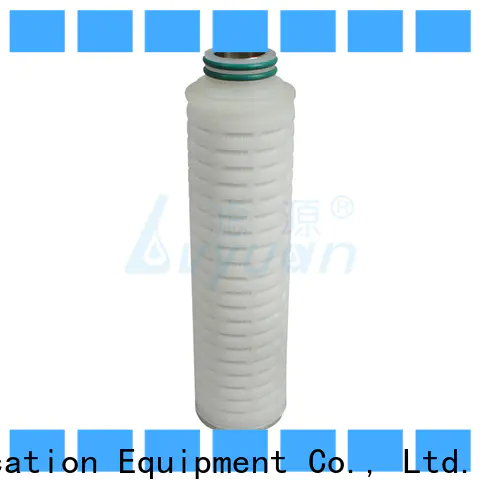 Lvyuan pvdf pleated filter supplier for sea water desalination