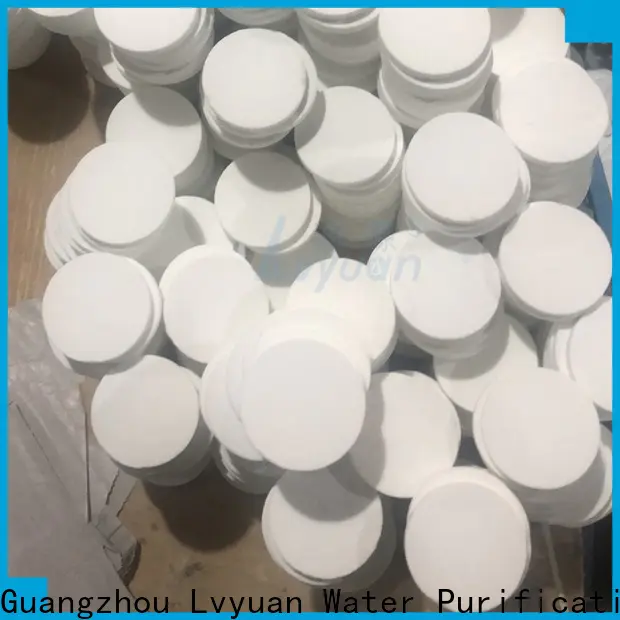 Lvyuan block sintered filter cartridge manufacturer for sea water desalination