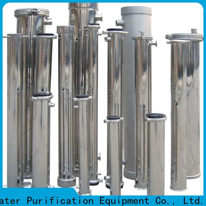 high end stainless steel filter housing with fin end cap for oil fuel