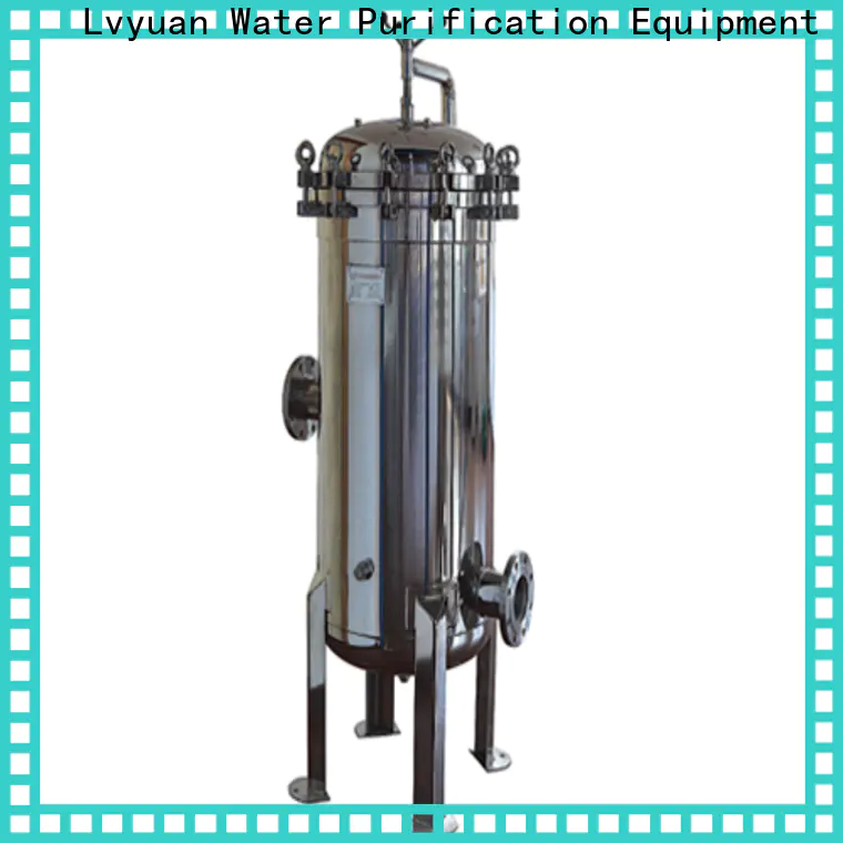 professional stainless steel bag filter housing housing for sea water desalination