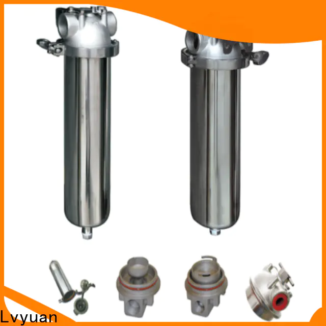 Lvyuan ss filter housing with core for oil fuel
