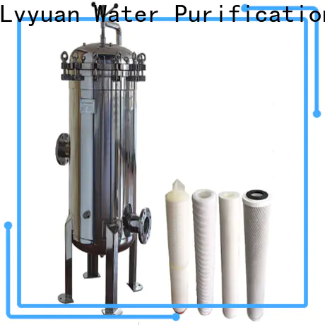 Lvyuan efficient stainless steel water filter housing manufacturer for sea water desalination