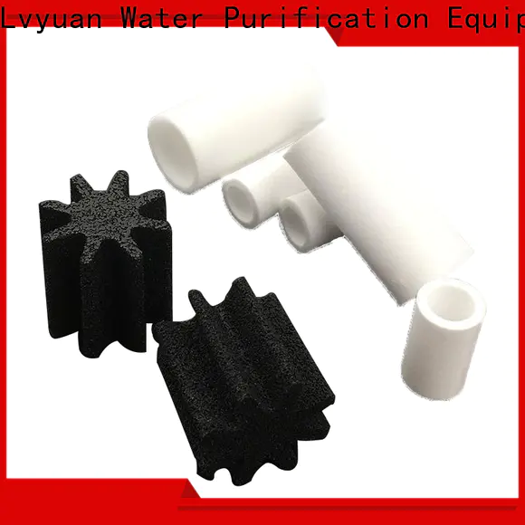 Lvyuan block sintered plastic filter manufacturer for food and beverage