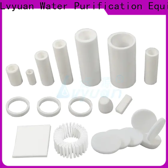 Lvyuan titanium sintered carbon water filter manufacturer for sea water desalination