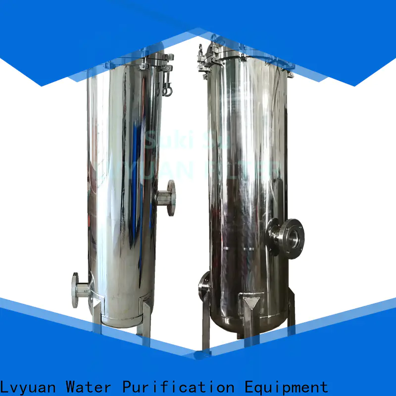 Lvyuan best stainless steel filter housing with core for oil fuel