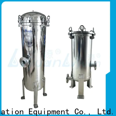 professional ss bag filter housing with fin end cap for sea water desalination