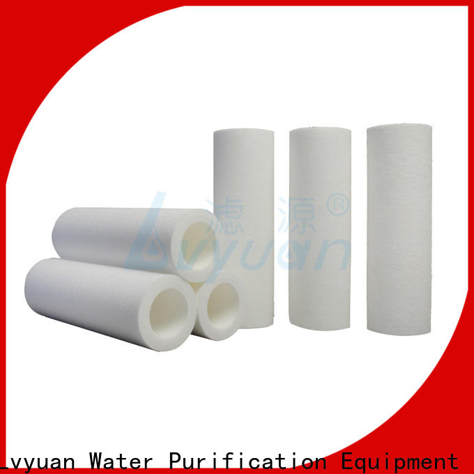 Lvyuan best pp melt blown filter cartridge supplier for food and beverage