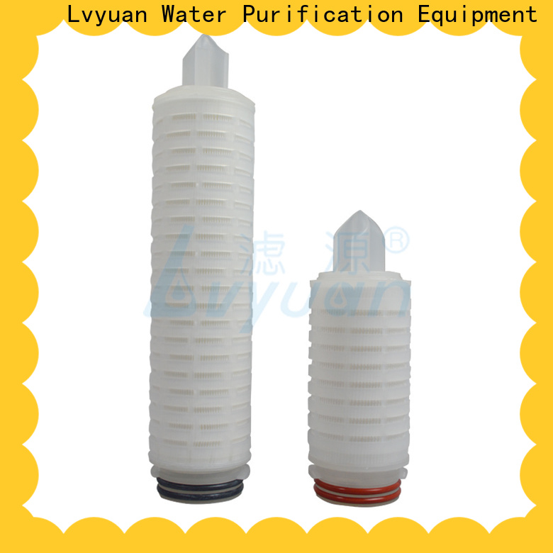 Lvyuan pleated filter manufacturer for sea water desalination