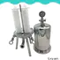 best stainless steel filter housing manufacturers with fin end cap for food and beverage