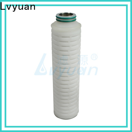 Lvyuan pleated filter with stainless steel for diagnostics