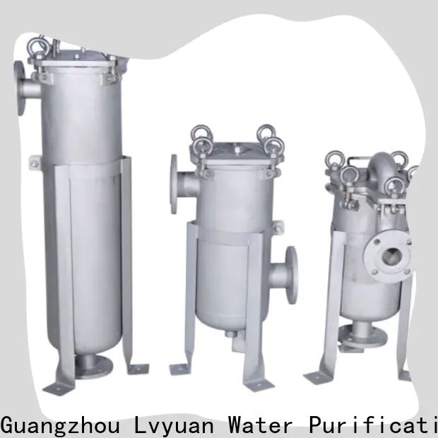 Lvyuan titanium stainless steel cartridge filter housing housing for sea water desalination
