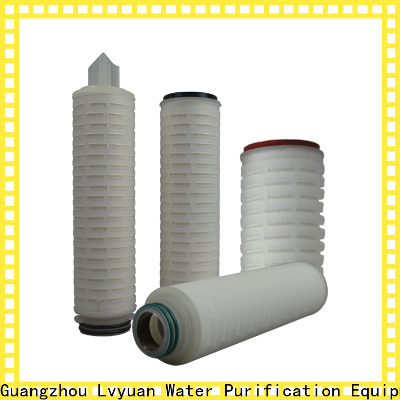 Lvyuan Lieferant von plissierten PTFE-Filterelementen für die Sterilfiltration von Flüssigkeiten