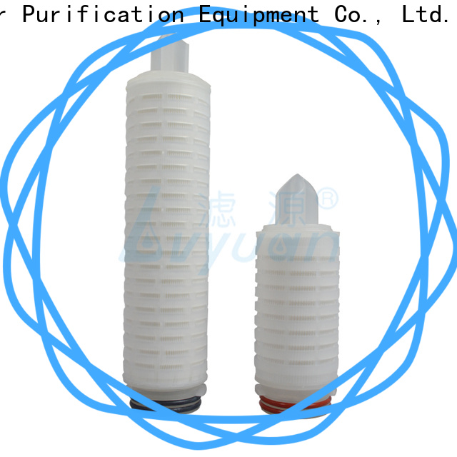 Lvyuan ptfe pleated filter supplier for organic solvents