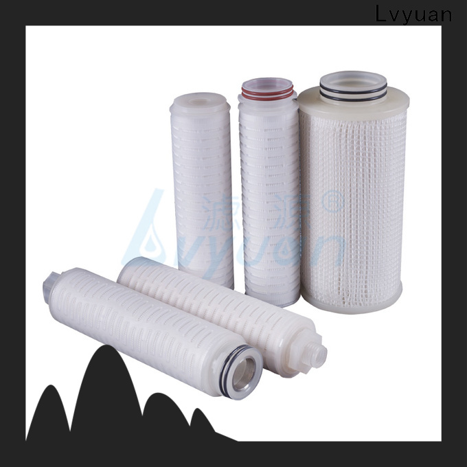 water pleated water filter cartridge supplier for food and beverage