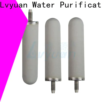 professional sintered filter cartridge manufacturer for sea water desalination
