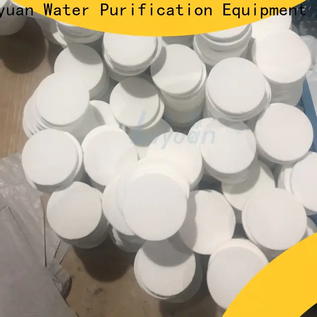 Lvyuan titanium sintered carbon water filter supplier for industry
