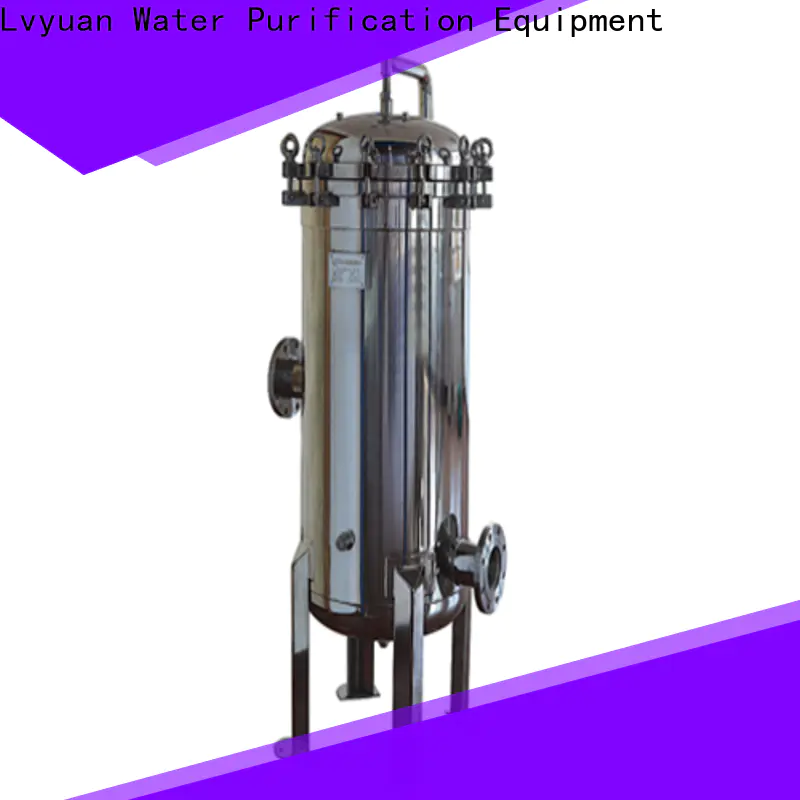 Lvyuan ss cartridge filter housing housing for sea water desalination