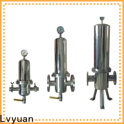 titanium stainless steel water filter housing rod for food and beverage