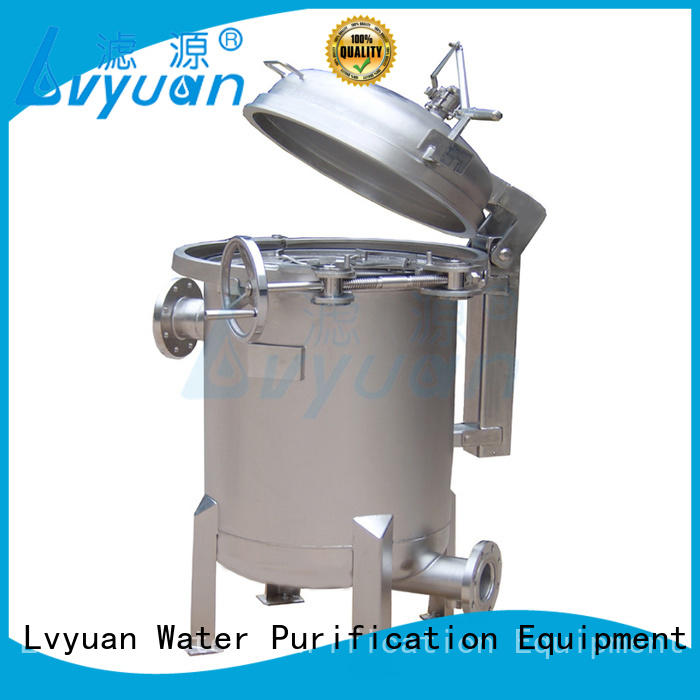 Lvyuan professional stainless steel cartridge filter housing housing for oil fuel