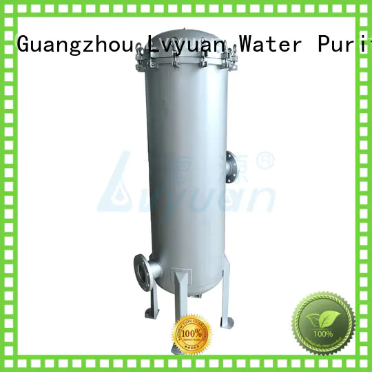 Lvyuan stainless steel filter housing with core for sea water treatment