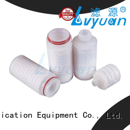 Lvyuan pleated filter manufacturer for food and beverage