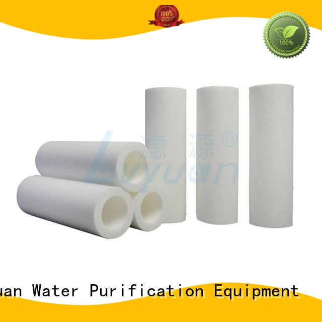 professional melt blown polypropylene filter supplier for sea water desalination Lvyuan