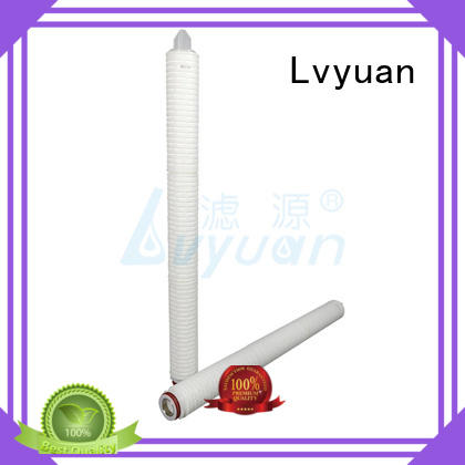 Lvyuan membrane pleated filter manufacturers replacement for industry