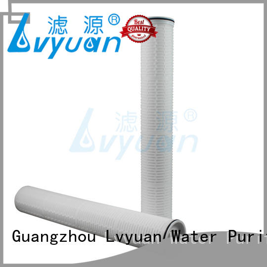 Lvyuan best high flow inline water filter for industry