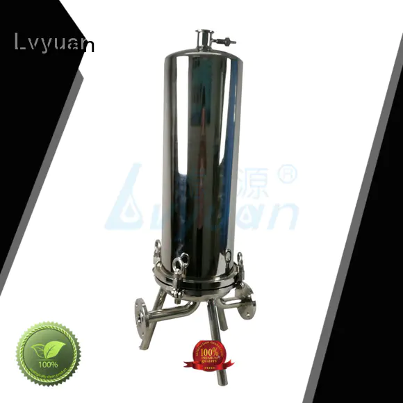Lvyuan stainless steel bag filter housing manufacturer for food and beverage