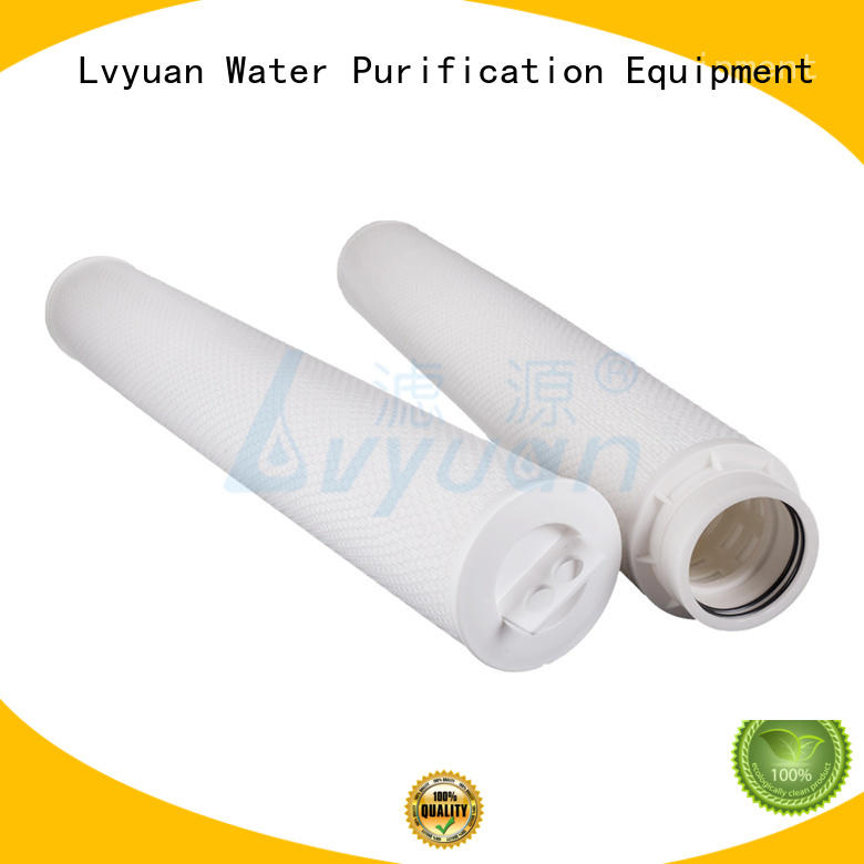 Lvyuan efficient hi flow water filter replacement cartridge manufacturer for industry
