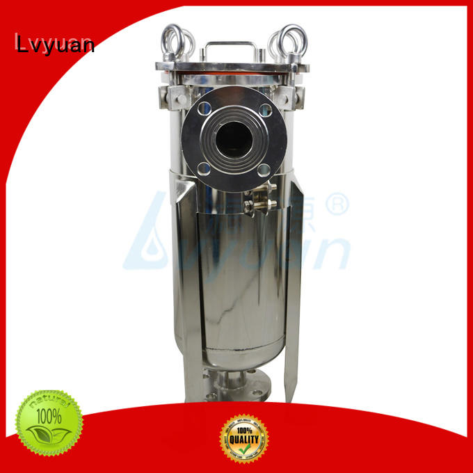 Lvyuan best stainless steel bag filter housing manufacturer for oil fuel