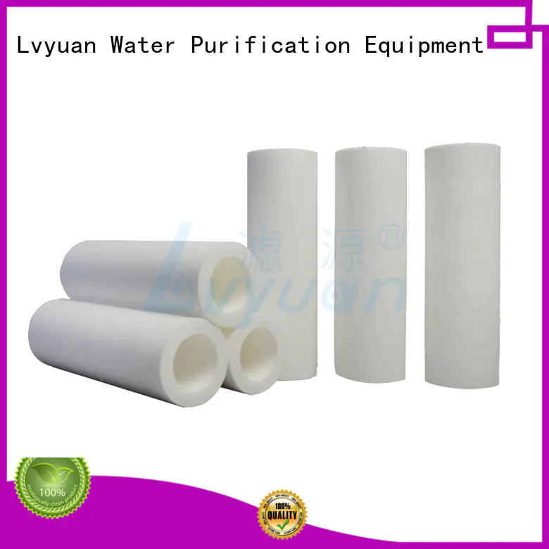Lvyuan polypropylene pp melt blown filter cartridge manufacturer for industry