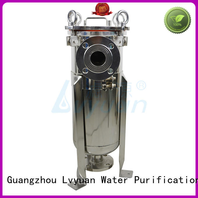 Lvyuan stainless steel water filter housing manufacturer for food and beverage