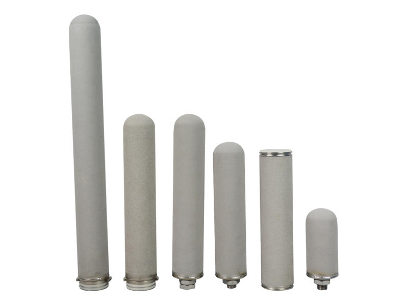 porous sintered stainless steel filter rod for industry-1