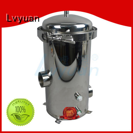 stainless water filter housing for food and beverage Lvyuan