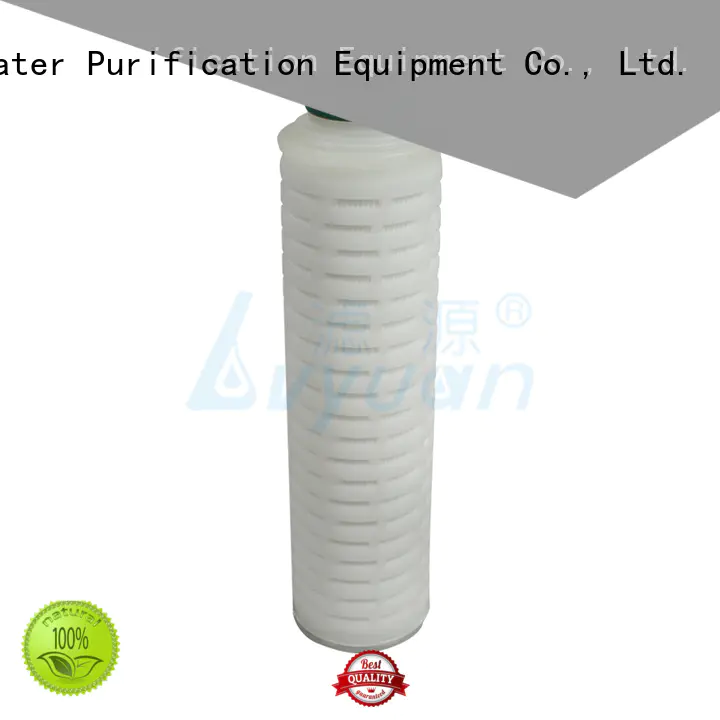 ptfe pleated water filter cartridge supplier for sea water desalination