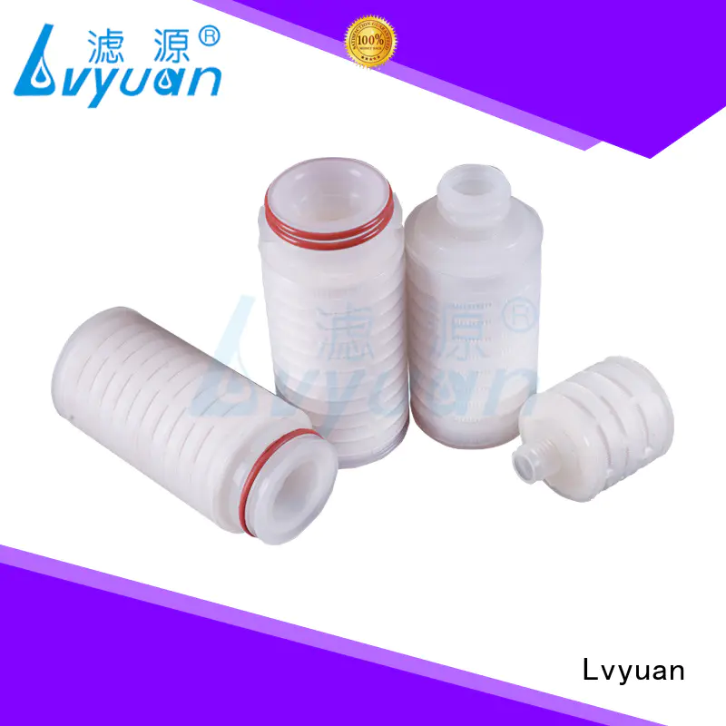 pes pleated filter cartridge supplier for sea water desalination